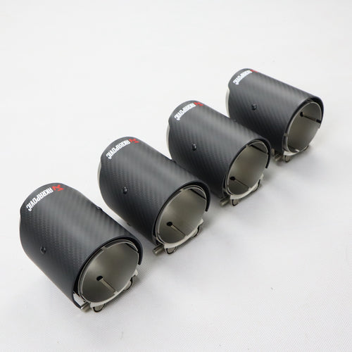 AK Style Matte Carbon Fiber Exhaust Tips - BMW F82 M4 (5)