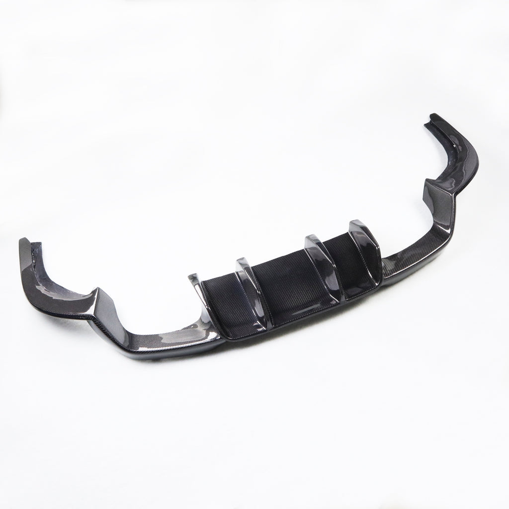 V Style Carbon Fiber Rear Diffuser - BMW F87 M2 & M2C (6)