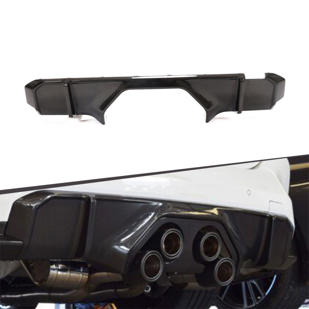 MP Style Carbon Fiber Rear Diffuser - BMW G80 M3 & G82/G83 M4 (6)