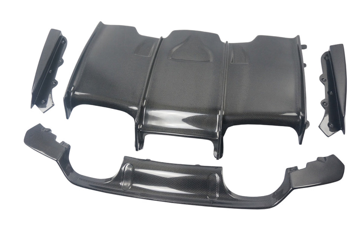PSM Style Carbon Fiber Rear Diffuser - BMW F82 M4 (6)