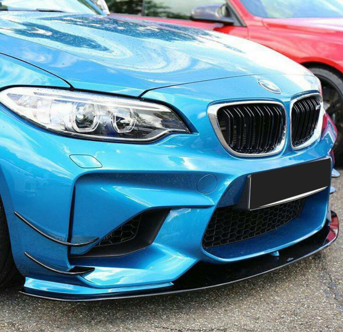Carbon Fiber Front Canards - BMW F87 M2 (7)