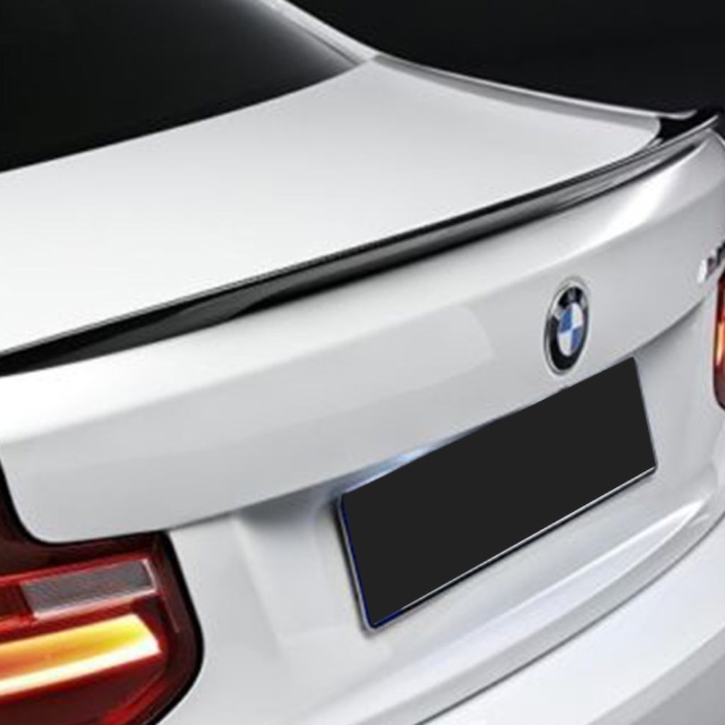 P Style Carbon Fiber Trunk Spoiler - BMW F22 2 Series (7)