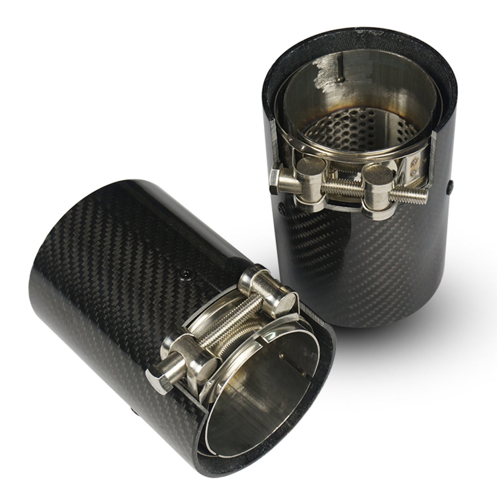 CH Style Carbon Fiber Exhaust Tips - BMW F82 M4 (7)
