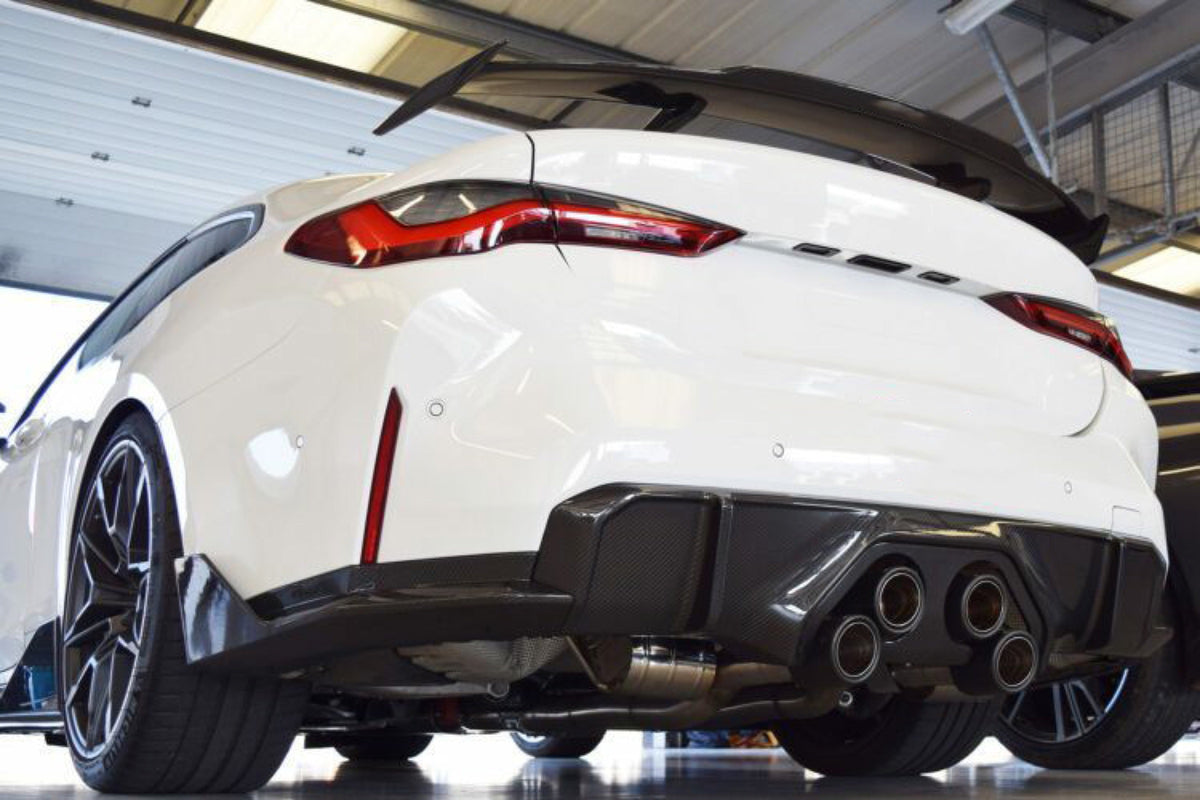 MP Style Carbon Fiber Rear Diffuser - BMW G80 M3 & G82/G83 M4 (7)
