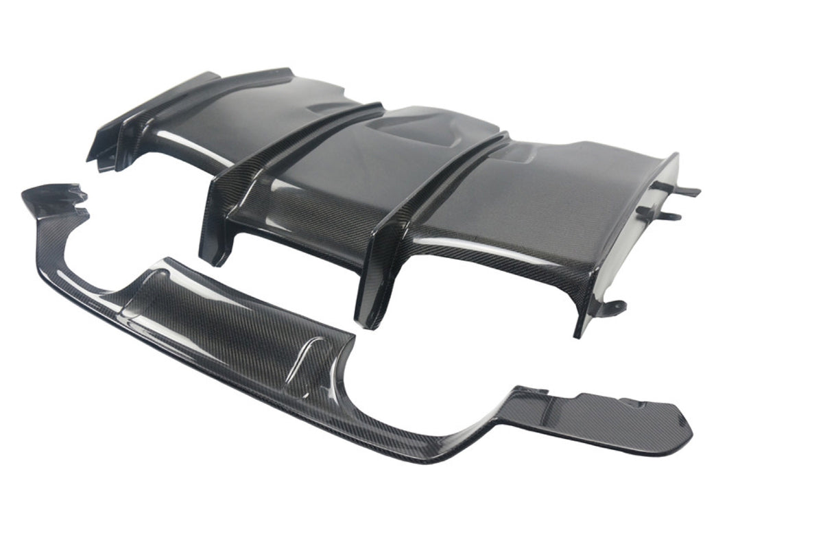 PSM Style Carbon Fiber Rear Diffuser - BMW F82 M4 (7)
