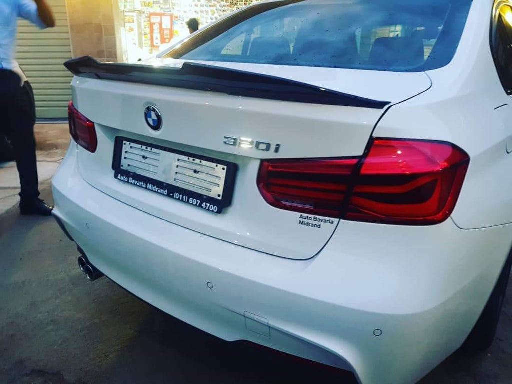 PSM Style High Kick Carbon Fiber Trunk Spoiler - BMW F80 M3 & F30 3 Series (7)
