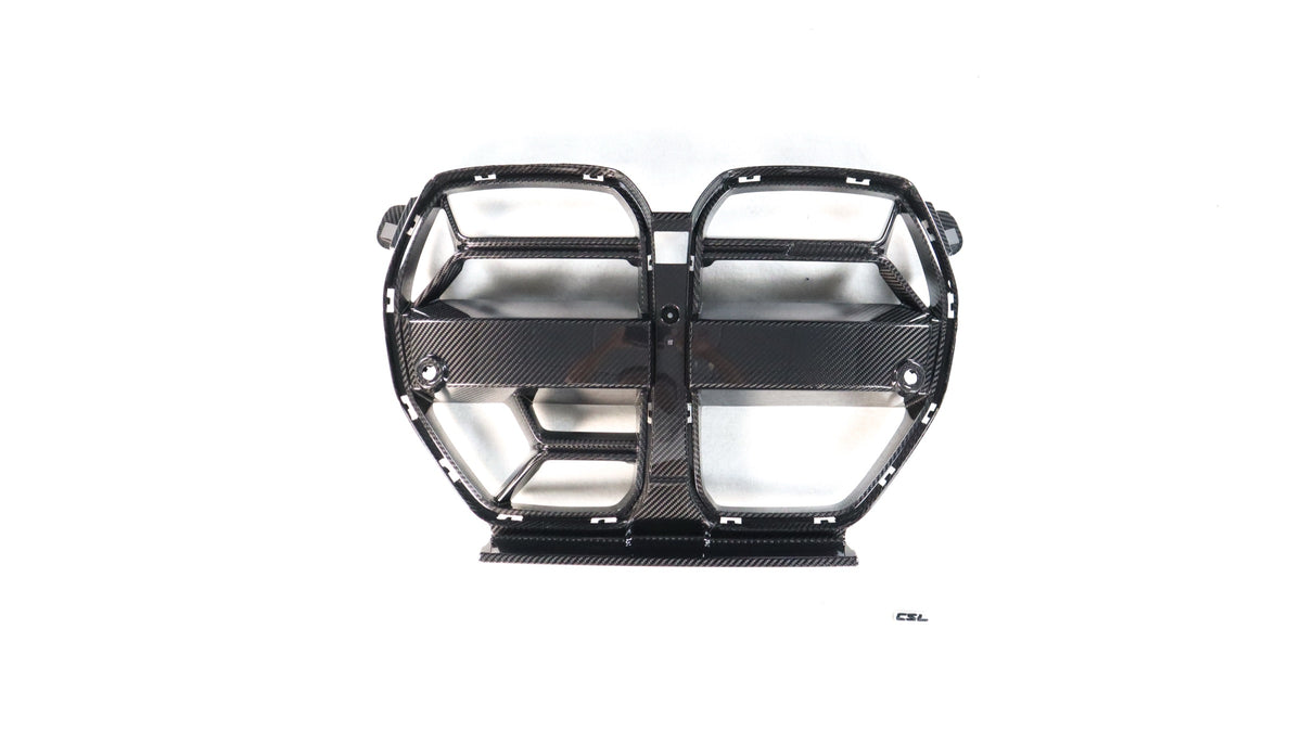 CSL Style Carbon Fiber Front Grilles - BMW G80 M3 & G82/G83 M4 (7)