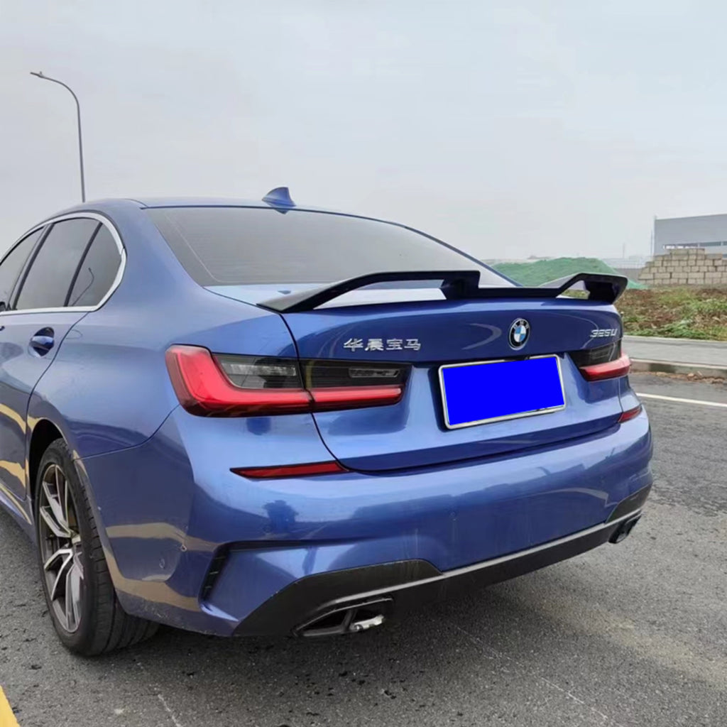 EO Style Carbon Fiber Trunk Spoiler - BMW G20 3 Series (7)