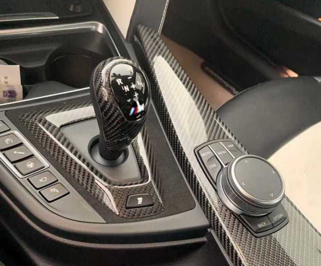 Carbon Fiber Gear Shift Trim - BMW F82 M4 (7)