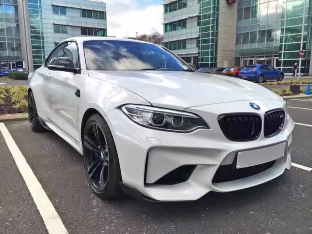 MP Style Carbon Fiber Front Splitters - BMW F87 M2 & M2C (8)