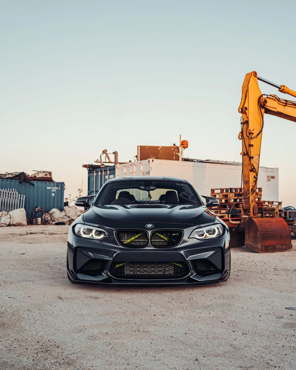 MP Style Carbon Fiber Front Lip - BMW F87 M2 (8)